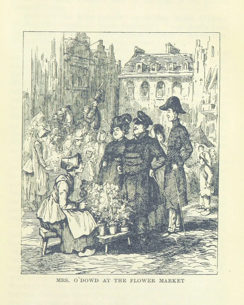 An illustration from The Oxford Thackeray. With illustrations. [Edited with introductions by George Saintsbury, leaf 379