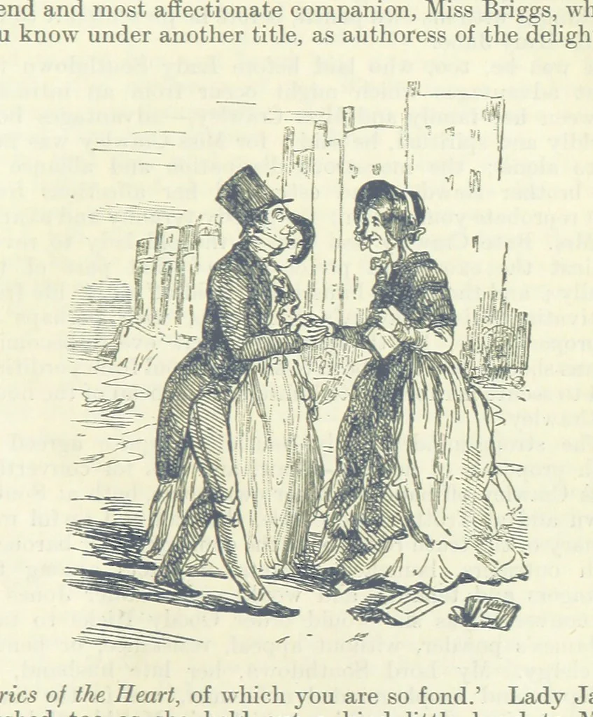 An illustration from The Oxford Thackeray. With illustrations. [Edited with introductions by George Saintsbury, leaf 447