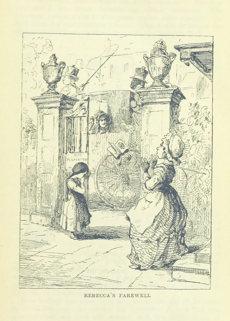 An illustration from The Oxford Thackeray. With illustrations. [Edited with introductions by George Saintsbury, leaf 45