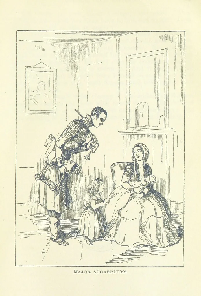 An illustration from The Oxford Thackeray. With illustrations. [Edited with introductions by George Saintsbury, leaf 483