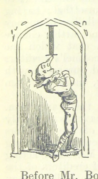An illustration from The Oxford Thackeray. With illustrations. [Edited with introductions by George Saintsbury, leaf 498