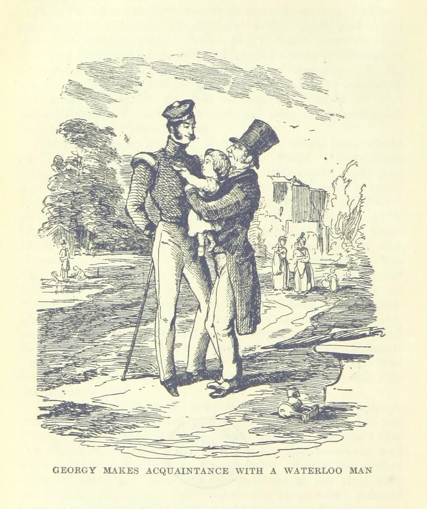 An illustration from The Oxford Thackeray. With illustrations. [Edited with introductions by George Saintsbury, leaf 514