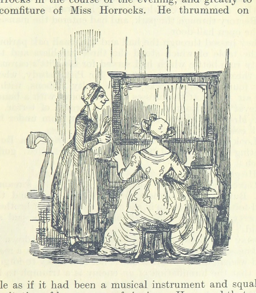 An illustration from The Oxford Thackeray. With illustrations. [Edited with introductions by George Saintsbury, leaf 539
