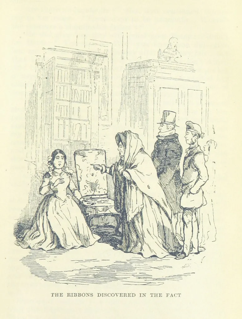 An illustration from The Oxford Thackeray. With illustrations. [Edited with introductions by George Saintsbury, leaf 541