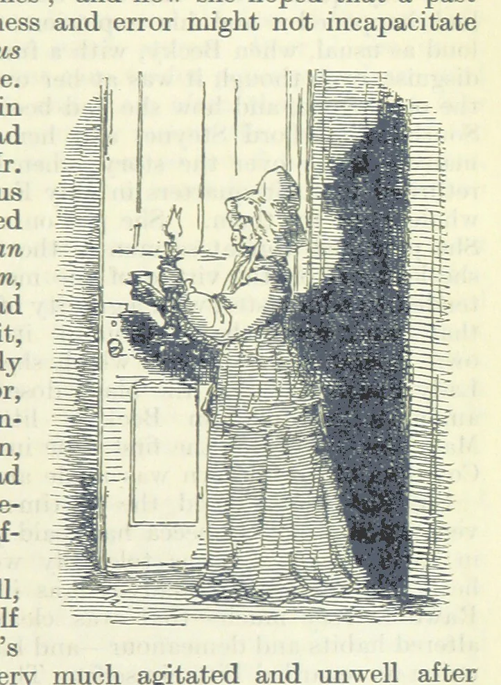 An illustration from The Oxford Thackeray. With illustrations. [Edited with introductions by George Saintsbury, leaf 561