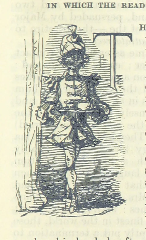 An illustration from The Oxford Thackeray. With illustrations. [Edited with introductions by George Saintsbury, leaf 577