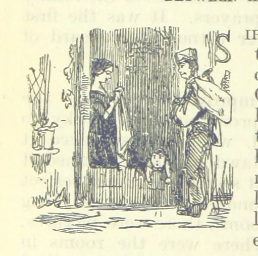 An illustration from The Oxford Thackeray. With illustrations. [Edited with introductions by George Saintsbury, leaf 602
