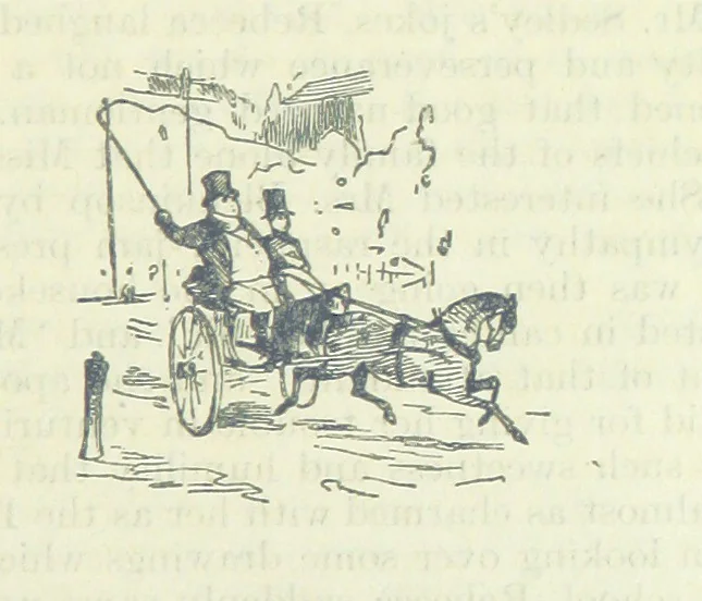 An illustration from The Oxford Thackeray. With illustrations. [Edited with introductions by George Saintsbury, leaf 65