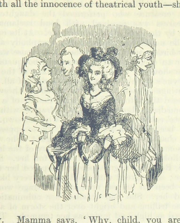 An illustration from The Oxford Thackeray. With illustrations. [Edited with introductions by George Saintsbury, leaf 685