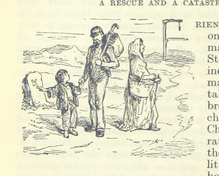 An illustration from The Oxford Thackeray. With illustrations. [Edited with introductions by George Saintsbury, leaf 702