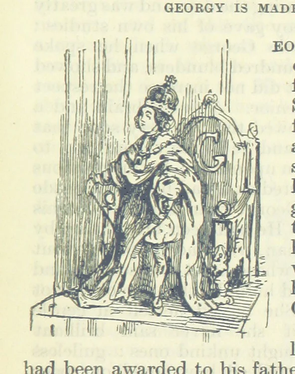 An illustration from The Oxford Thackeray. With illustrations. [Edited with introductions by George Saintsbury, leaf 741