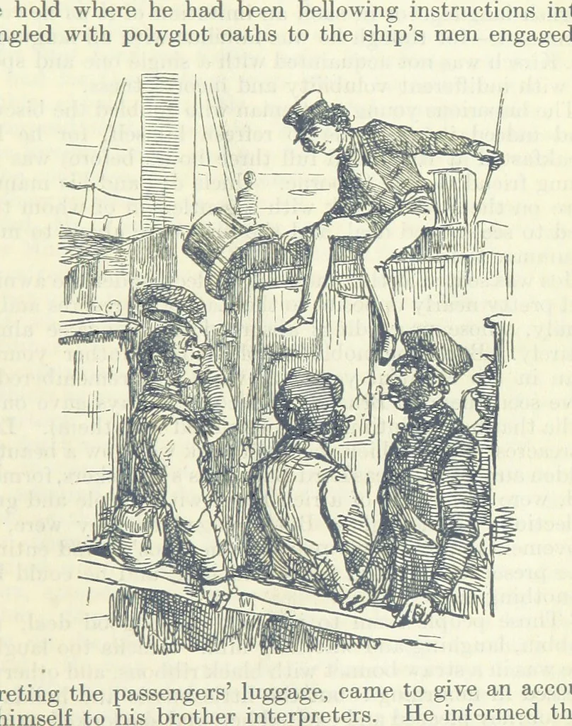 An illustration from The Oxford Thackeray. With illustrations. [Edited with introductions by George Saintsbury, leaf 819