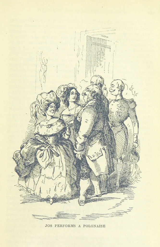 An illustration from The Oxford Thackeray. With illustrations. [Edited with introductions by George Saintsbury, leaf 835