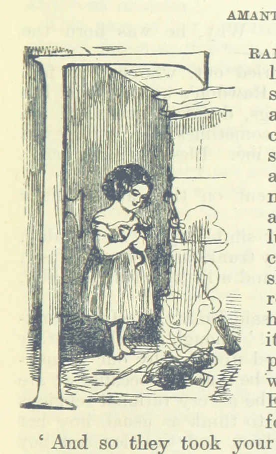 An illustration from The Oxford Thackeray. With illustrations. [Edited with introductions by George Saintsbury, leaf 873