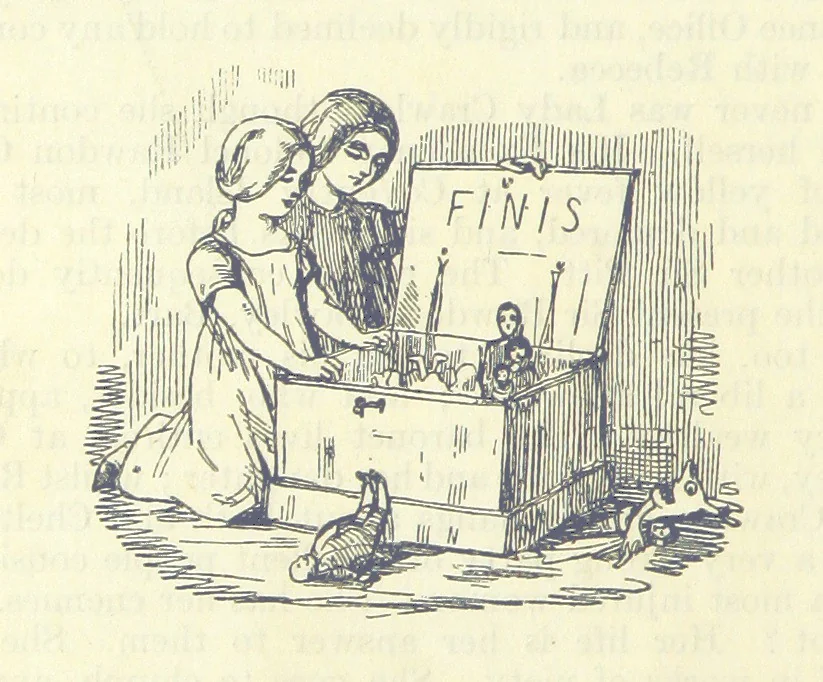 An illustration from The Oxford Thackeray. With illustrations. [Edited with introductions by George Saintsbury, leaf 912