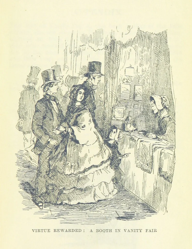 An illustration from The Oxford Thackeray. With illustrations. [Edited with introductions by George Saintsbury, leaf 913