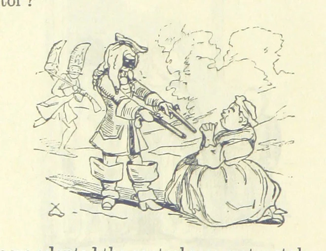 An illustration from The Oxford Thackeray. With illustrations. [Edited with introductions by George Saintsbury, leaf 916