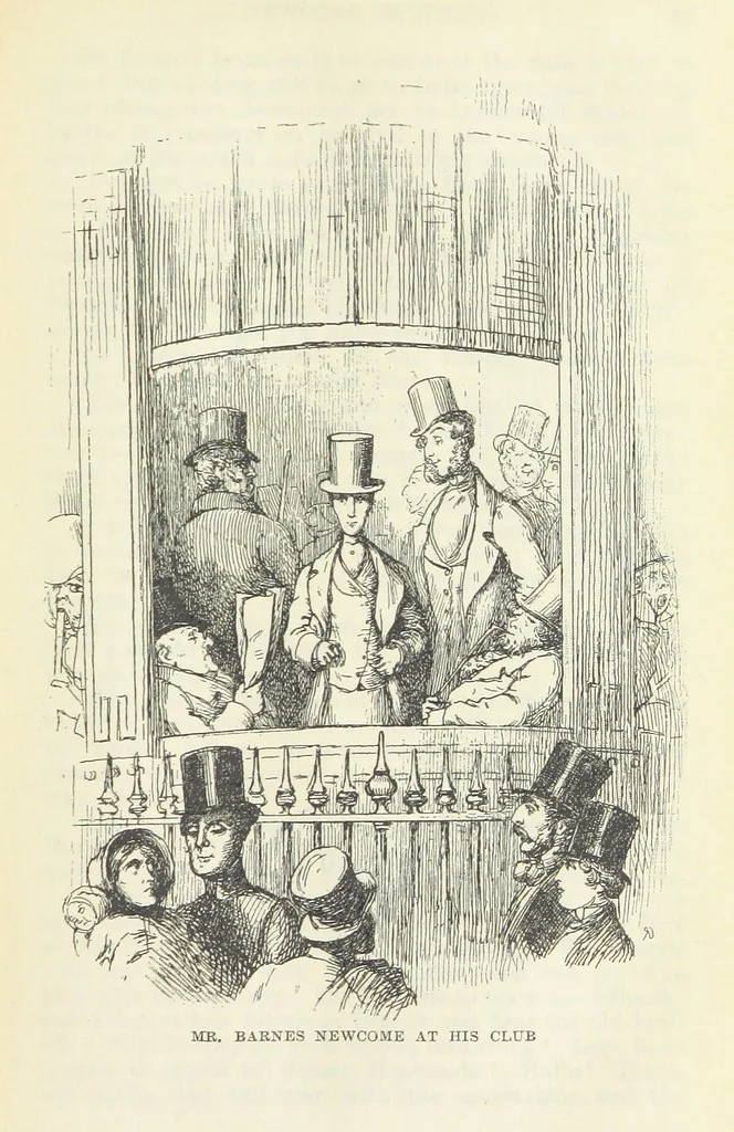 An illustration from The Oxford Thackeray. With illustrations. [Edited with introductions by George Saintsbury, leaf 125