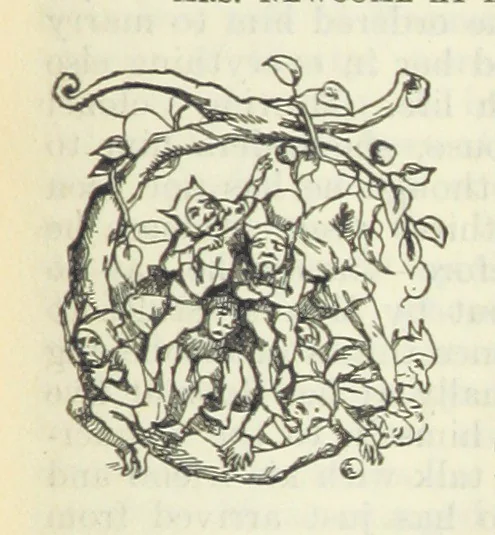 An illustration from The Oxford Thackeray. With illustrations. [Edited with introductions by George Saintsbury, leaf 137