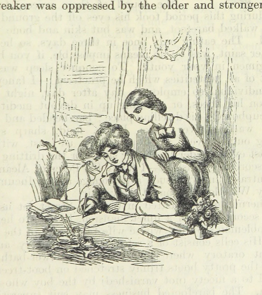 An illustration from The Oxford Thackeray. With illustrations. [Edited with introductions by George Saintsbury, leaf 187