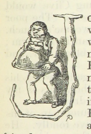 An illustration from The Oxford Thackeray. With illustrations. [Edited with introductions by George Saintsbury, leaf 205