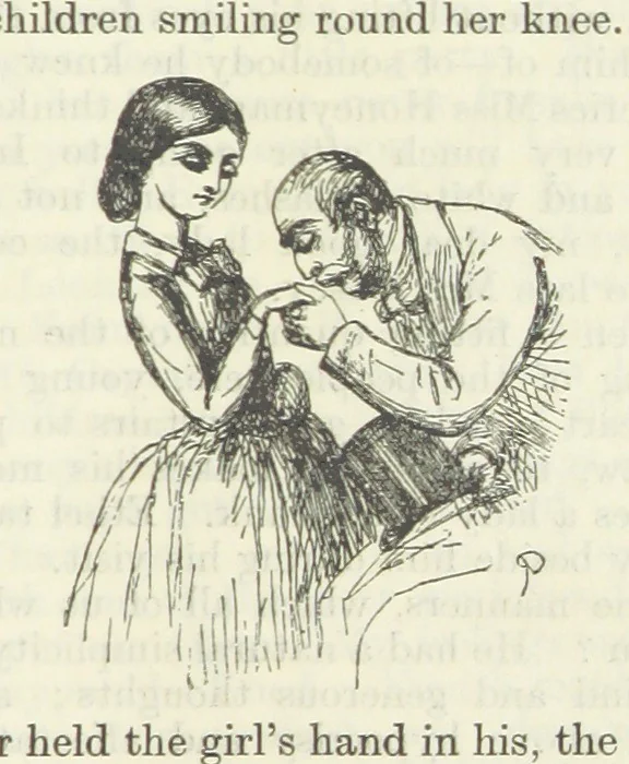 An illustration from The Oxford Thackeray. With illustrations. [Edited with introductions by George Saintsbury, leaf 243