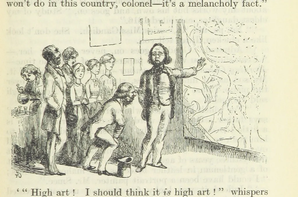 An illustration from The Oxford Thackeray. With illustrations. [Edited with introductions by George Saintsbury, leaf 261