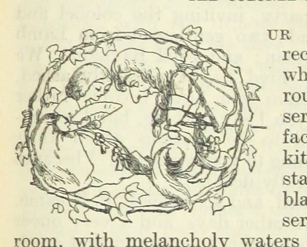 An illustration from The Oxford Thackeray. With illustrations. [Edited with introductions by George Saintsbury, leaf 275