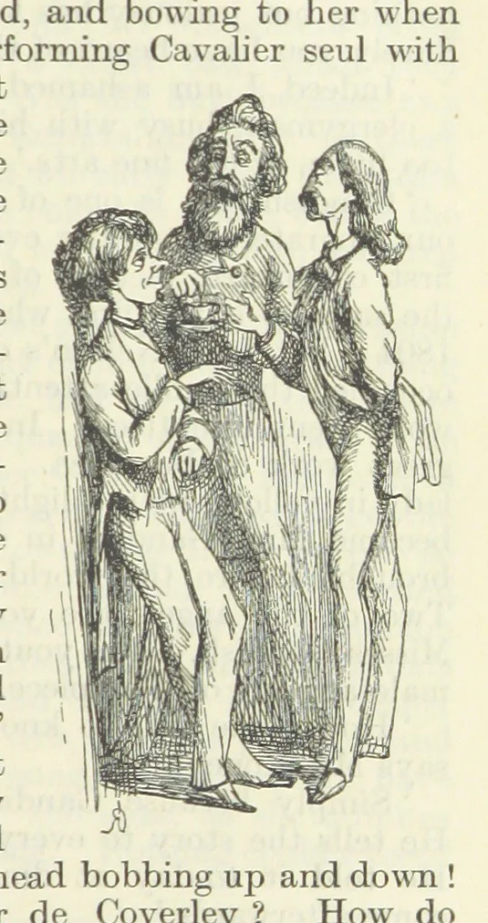 An illustration from The Oxford Thackeray. With illustrations. [Edited with introductions by George Saintsbury, leaf 277
