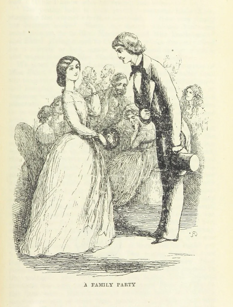 An illustration from The Oxford Thackeray. With illustrations. [Edited with introductions by George Saintsbury, leaf 347