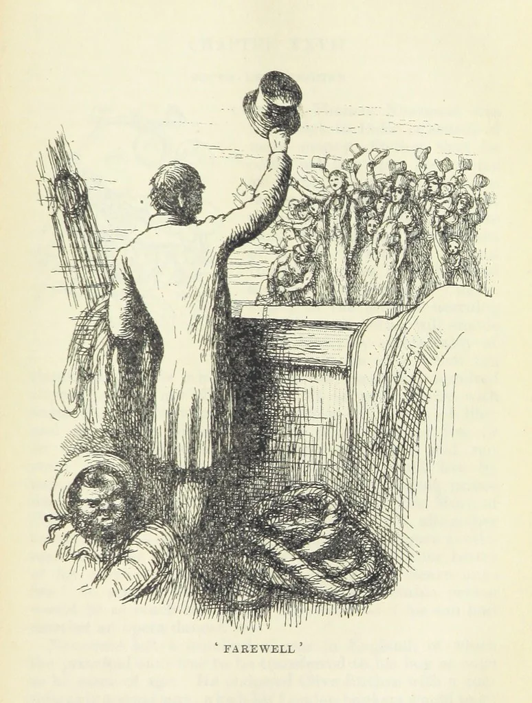 An illustration from The Oxford Thackeray. With illustrations. [Edited with introductions by George Saintsbury, leaf 379