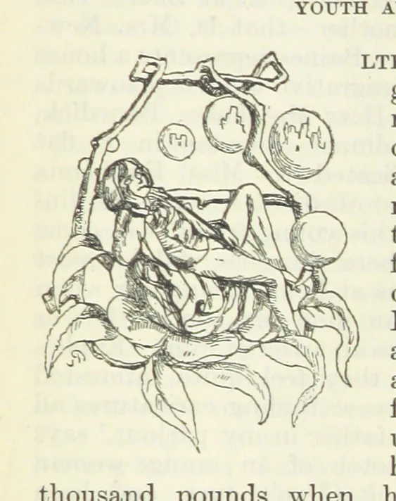 An illustration from The Oxford Thackeray. With illustrations. [Edited with introductions by George Saintsbury, leaf 381