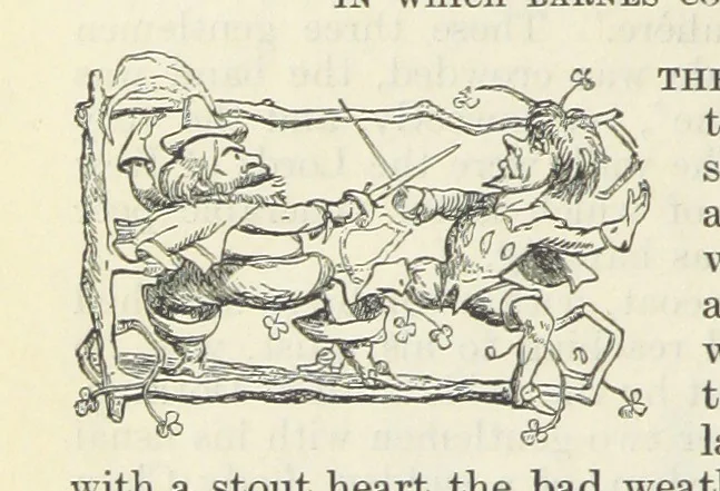 An illustration from The Oxford Thackeray. With illustrations. [Edited with introductions by George Saintsbury, leaf 416