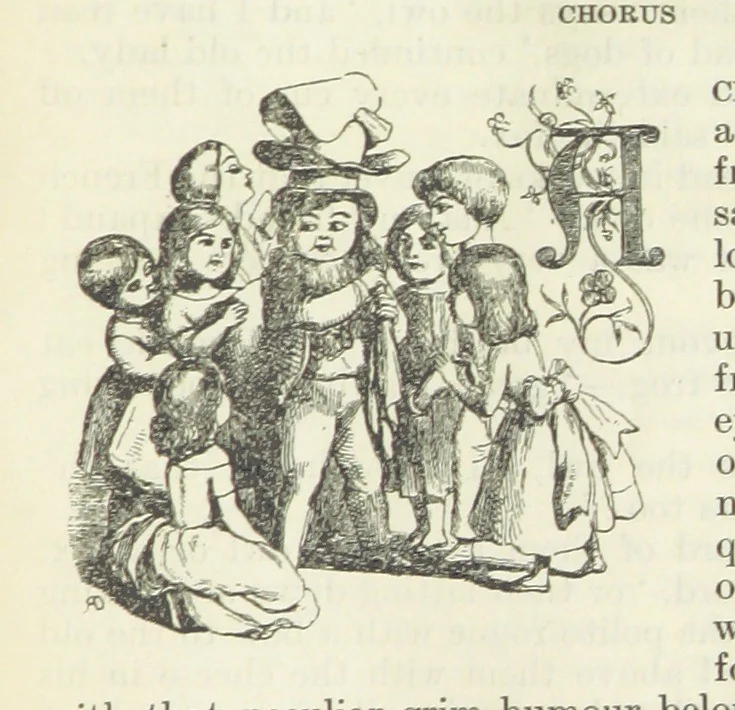 An illustration from The Oxford Thackeray. With illustrations. [Edited with introductions by George Saintsbury, leaf 43