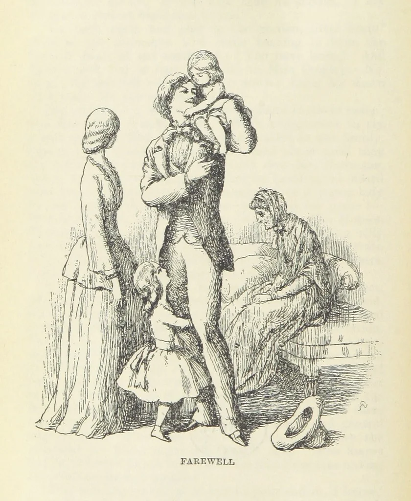 An illustration from The Oxford Thackeray. With illustrations. [Edited with introductions by George Saintsbury, leaf 442