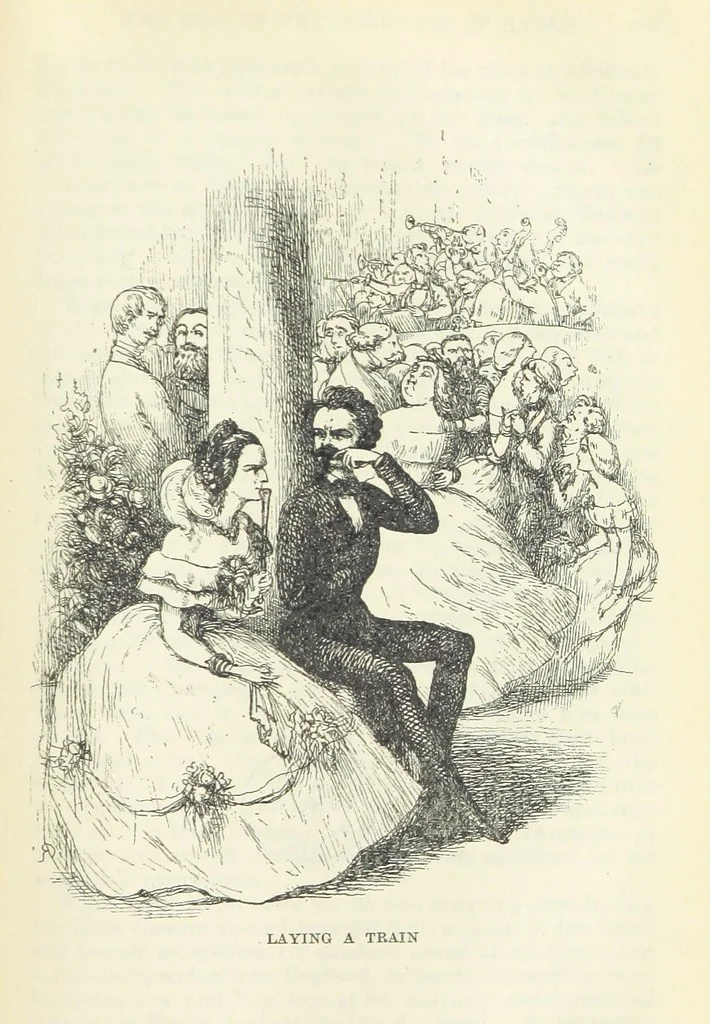 An illustration from The Oxford Thackeray. With illustrations. [Edited with introductions by George Saintsbury, leaf 497