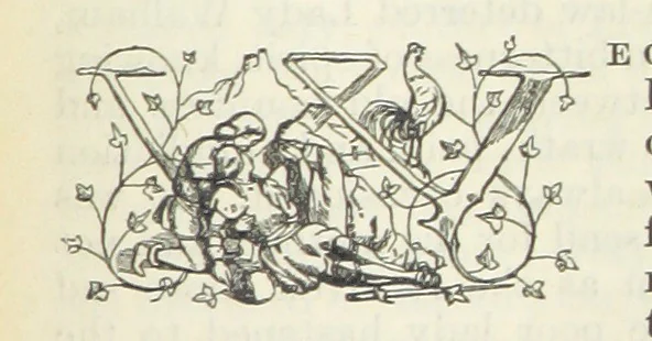 An illustration from The Oxford Thackeray. With illustrations. [Edited with introductions by George Saintsbury, leaf 525
