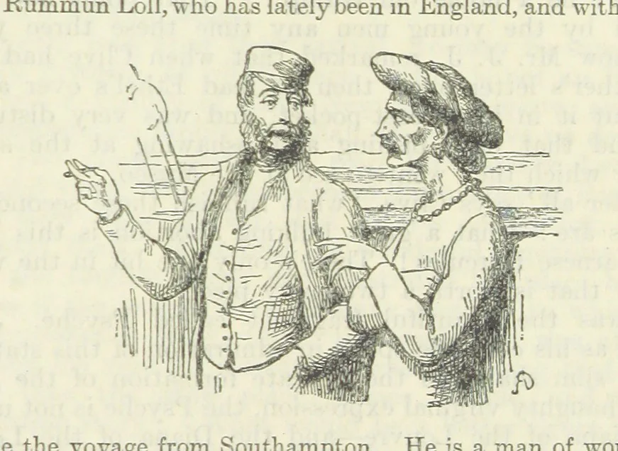 An illustration from The Oxford Thackeray. With illustrations. [Edited with introductions by George Saintsbury, leaf 561