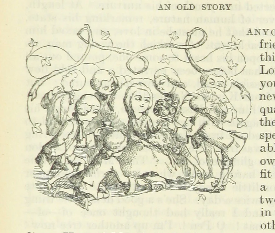 An illustration from The Oxford Thackeray. With illustrations. [Edited with introductions by George Saintsbury, leaf 575