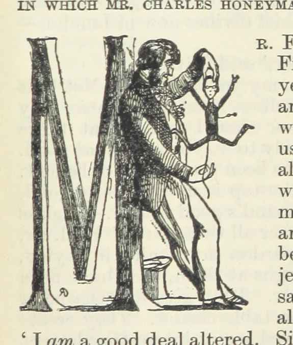 An illustration from The Oxford Thackeray. With illustrations. [Edited with introductions by George Saintsbury, leaf 619