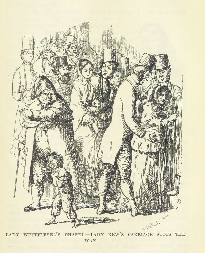 An illustration from The Oxford Thackeray. With illustrations. [Edited with introductions by George Saintsbury, leaf 627