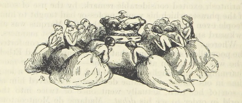 An illustration from The Oxford Thackeray. With illustrations. [Edited with introductions by George Saintsbury, leaf 644