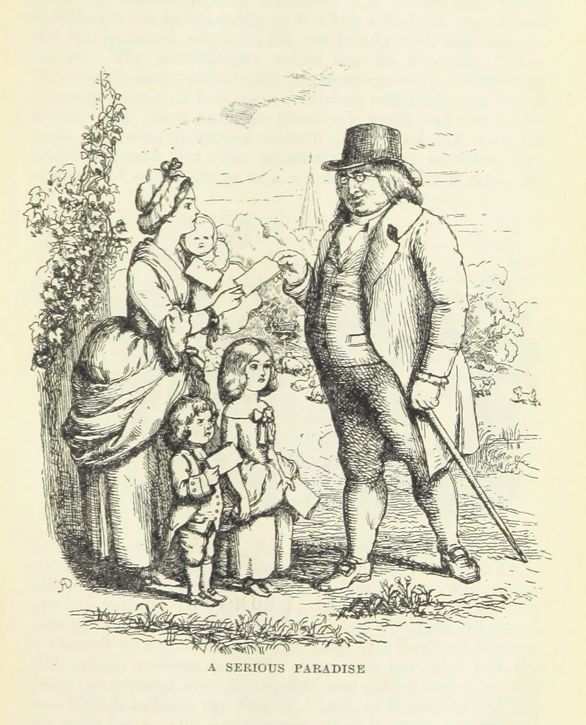 An illustration from The Oxford Thackeray. With illustrations. [Edited with introductions by George Saintsbury, leaf 65
