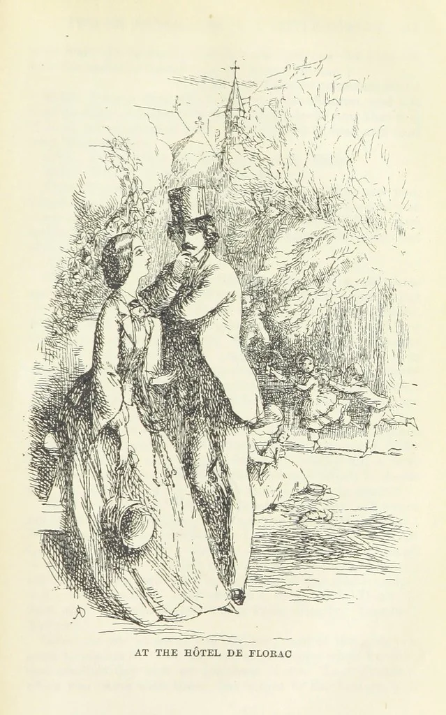 An illustration from The Oxford Thackeray. With illustrations. [Edited with introductions by George Saintsbury, leaf 661