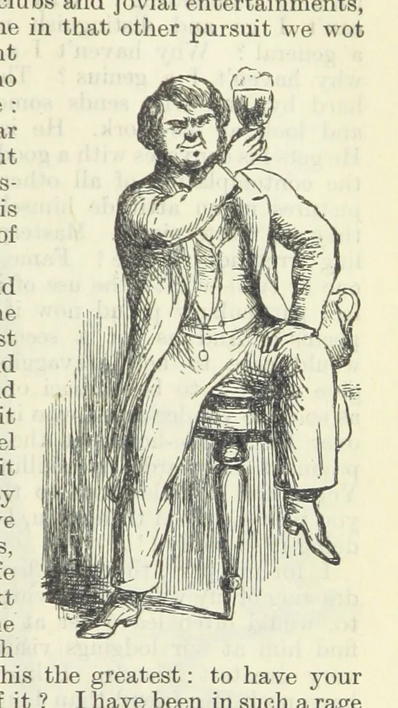 An illustration from The Oxford Thackeray. With illustrations. [Edited with introductions by George Saintsbury, leaf 703