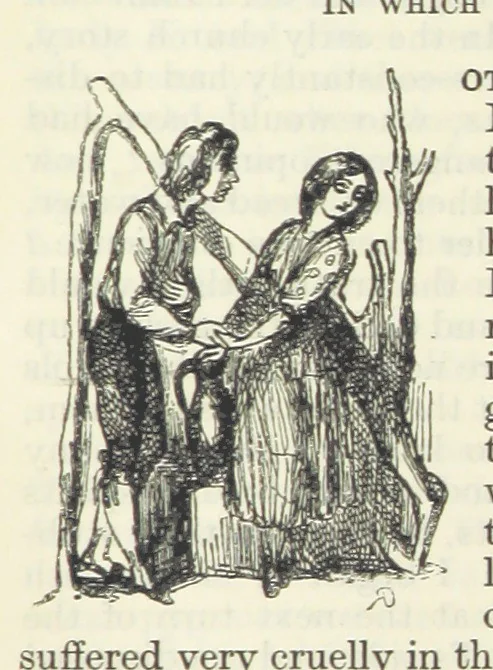 An illustration from The Oxford Thackeray. With illustrations. [Edited with introductions by George Saintsbury, leaf 735