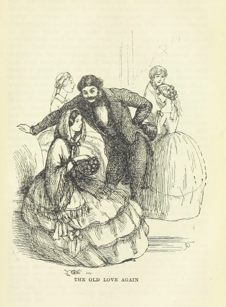 An illustration from The Oxford Thackeray. With illustrations. [Edited with introductions by George Saintsbury, leaf 763
