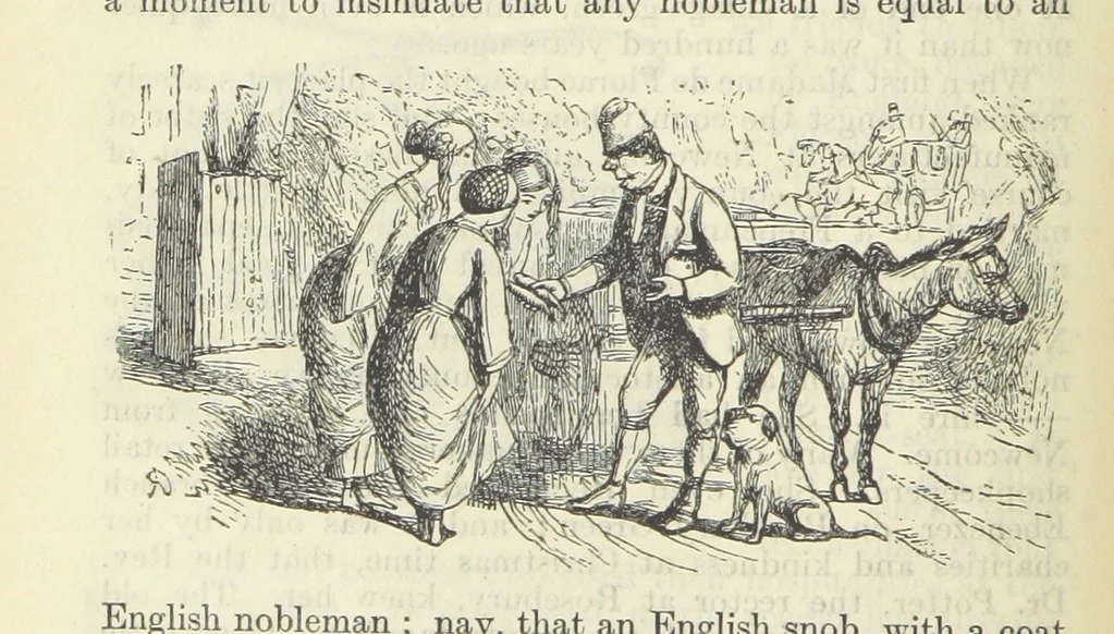 An illustration from The Oxford Thackeray. With illustrations. [Edited with introductions by George Saintsbury, leaf 788