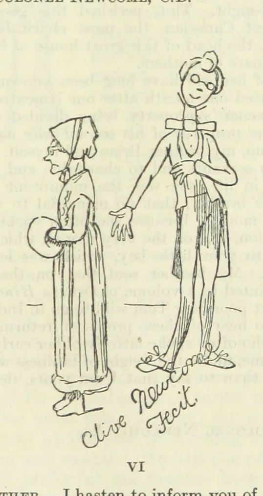 An illustration from The Oxford Thackeray. With illustrations. [Edited with introductions by George Saintsbury, leaf 83