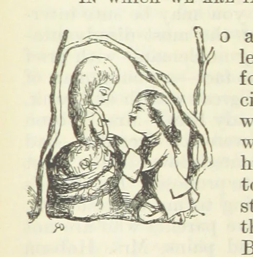 An illustration from The Oxford Thackeray. With illustrations. [Edited with introductions by George Saintsbury, leaf 847